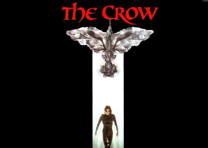 Crow James McAvoy in The Crow