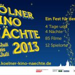 Kölner Kino Nächte 2013