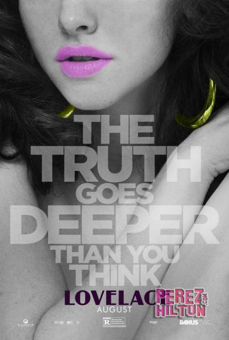 LovelacePoster1 Lovelace Filmposter 1