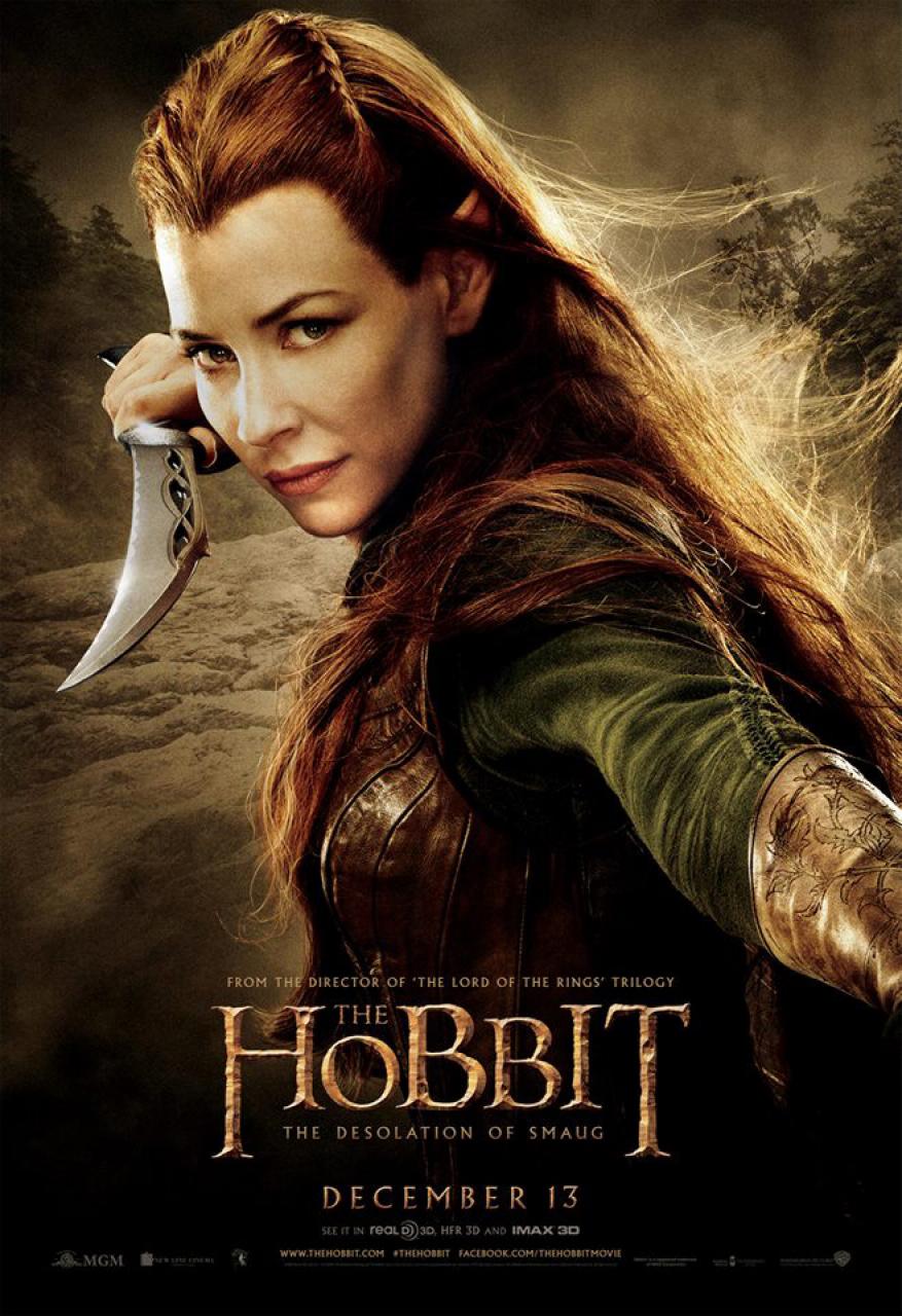 Sieben Charakterposter zu Der Hobbit - Smaugs Einöde | Filmfutter