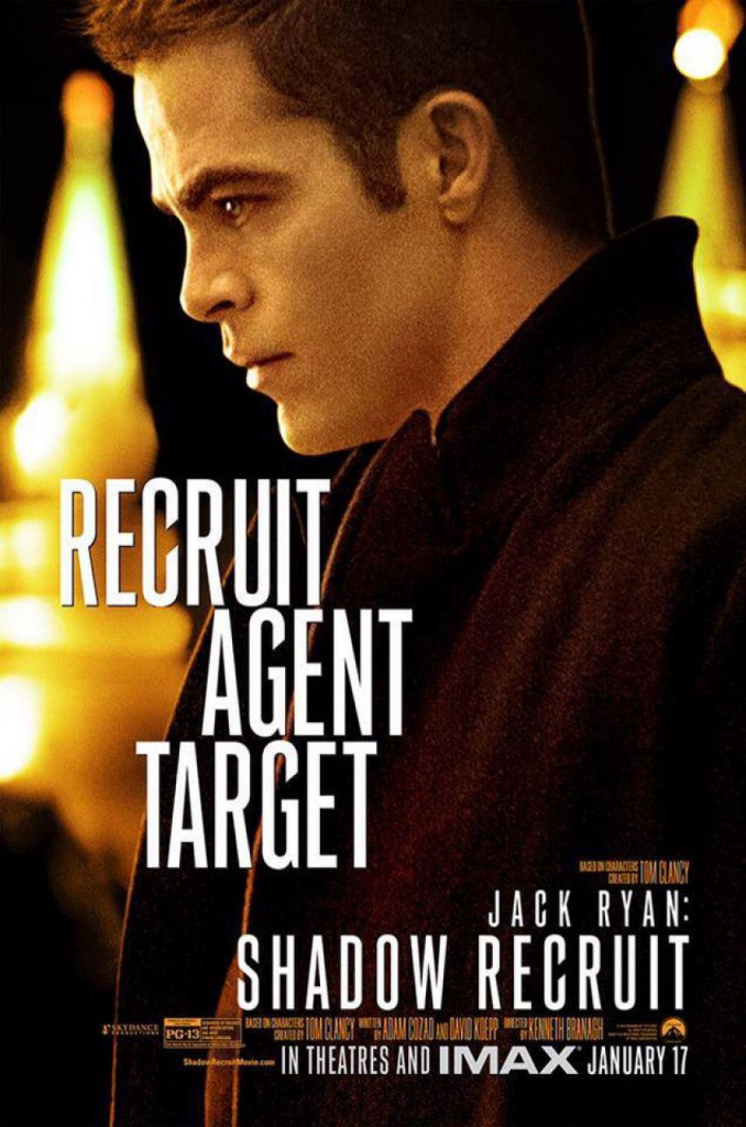 Jack Ryan Charakterposter - Chris Pine