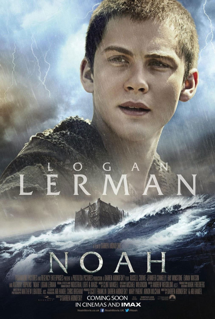Noah Charakterposter - Logan Lerman