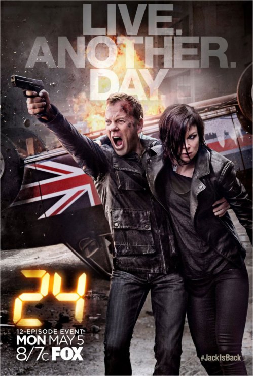 24 Live Another Day Spot und Poster