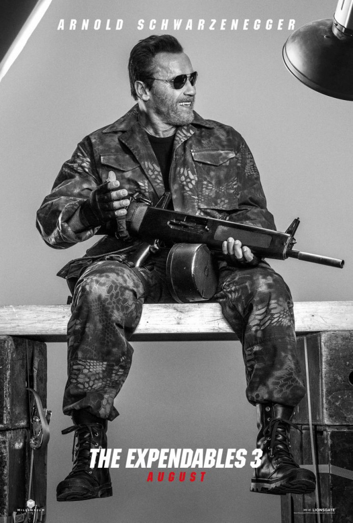 The Expendables 3 Trailer & Poster - Schwarzenegger