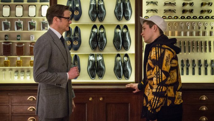 Kingsman Colin Firth Taron Egerton Interview