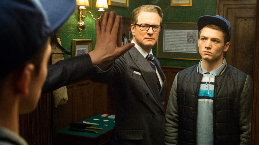 Taron Egerton Colin Firth Interview