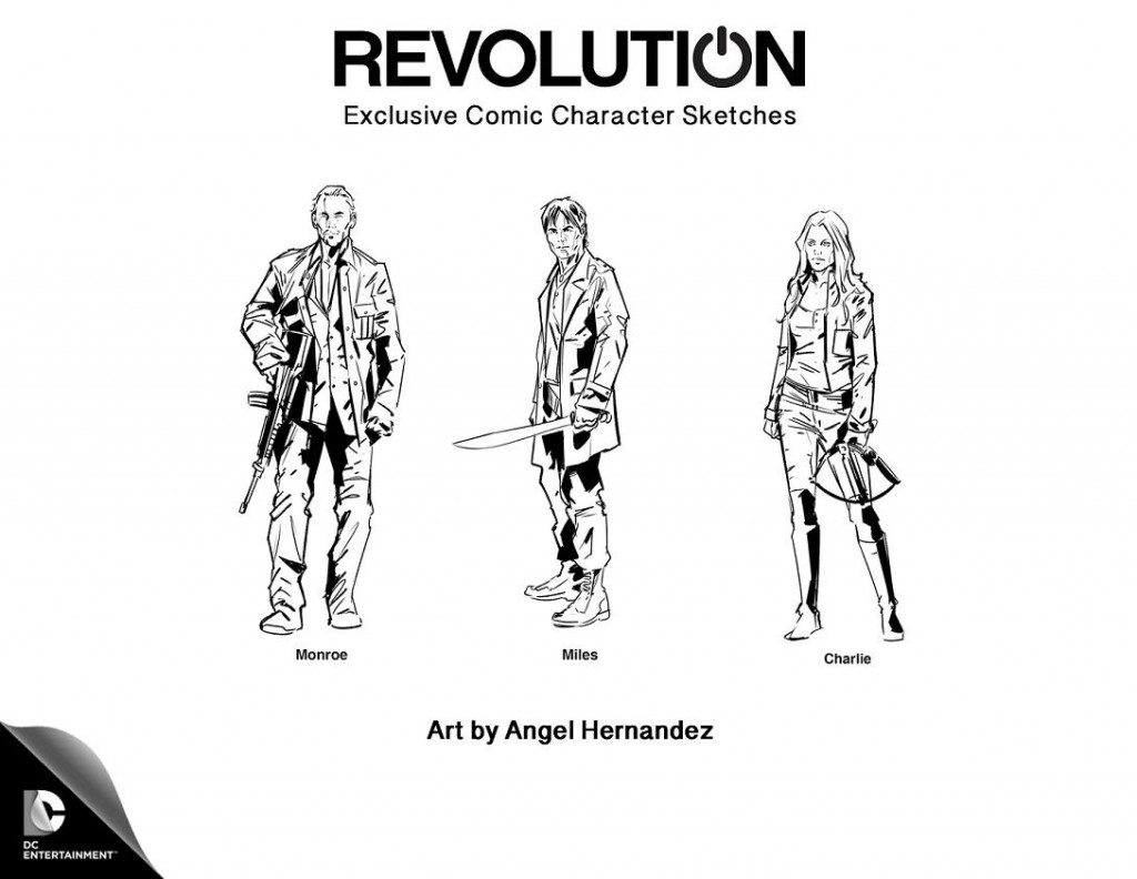Revolution Finale Comic Charaktere