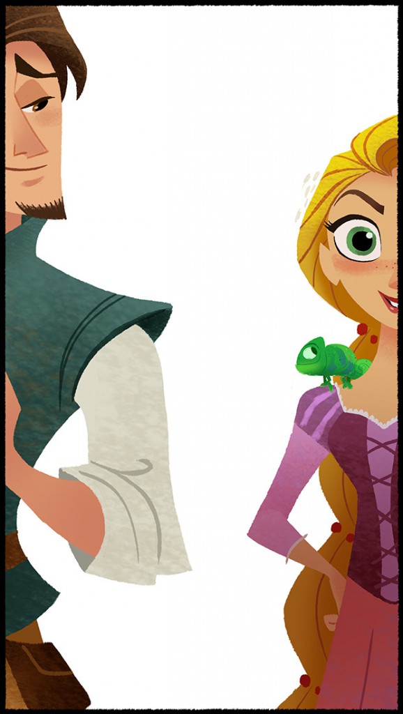Rapunzel Serie Concept Art