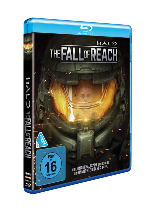 Halo The Fall of Reach (2015) BluRay Cover