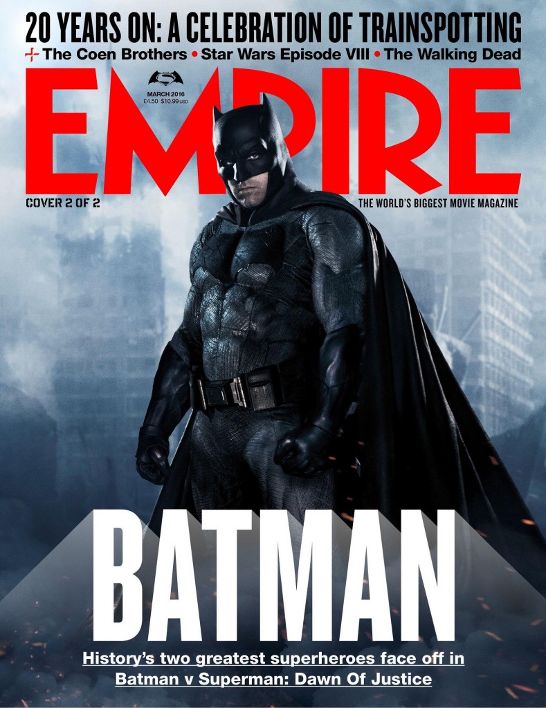 Batman v Superman Poster Empire Cover 1