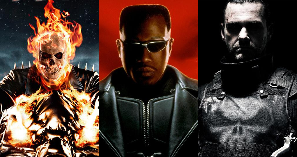 Disney Marvel R Rating Ghost Rider Blade The Punisher