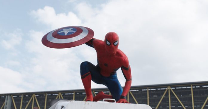 Captain America Civil War Spider Man