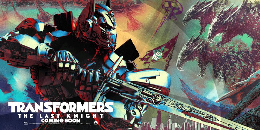 Transformers The Last Knight Poster
