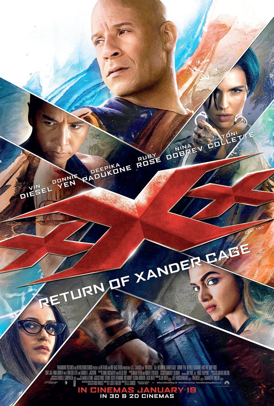 xXx Die Rückkehr des Xander Cage Vorschau Plakat 1