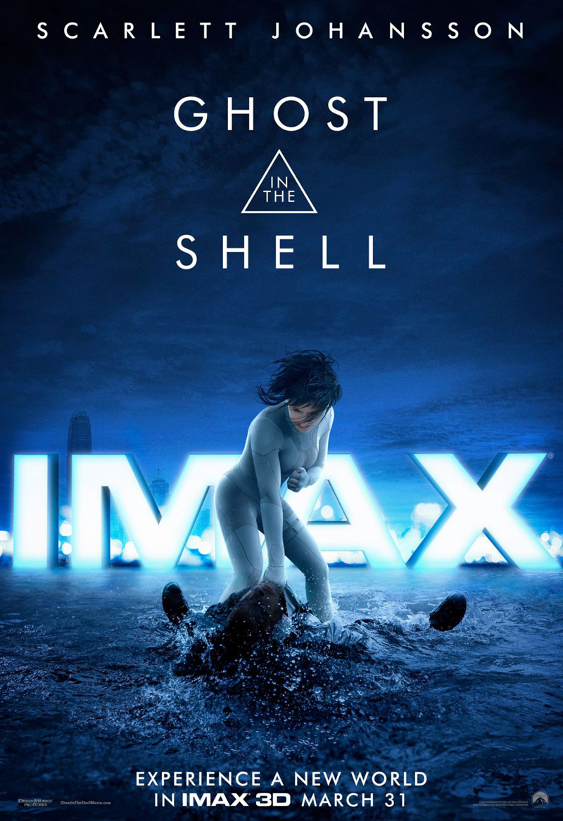 Ghost in the Shell Vorschau IMAX Poster