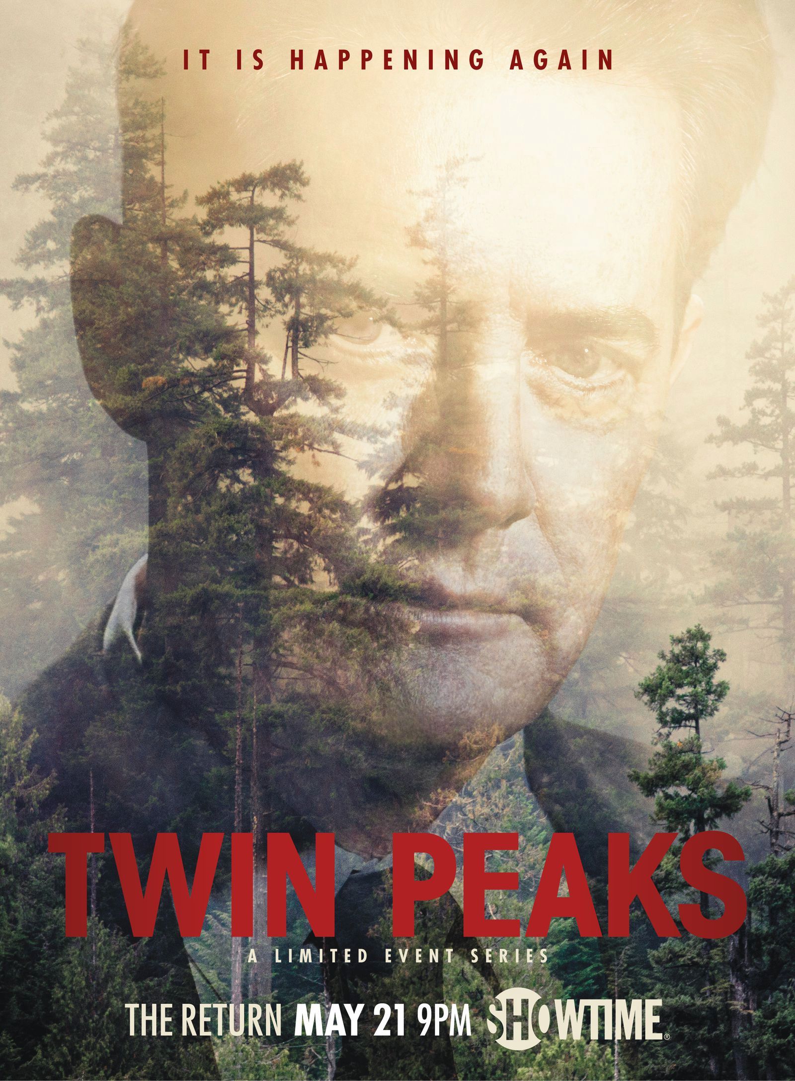 Twin Peaks Revival Start Deutschland Poster 1