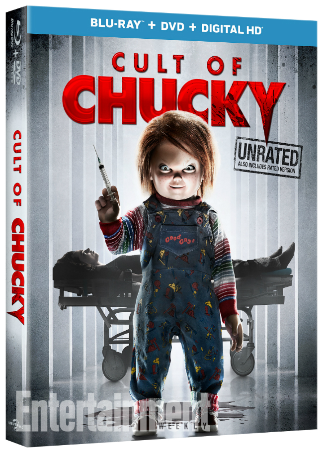 Cult of Chucky Trailer Blu-ray Cover