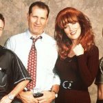 David Faustino, Ed O’Neill, Katey Sagal und Christina Applegate in "Eine schrecklich nette Familie" © Sony Pictures Television