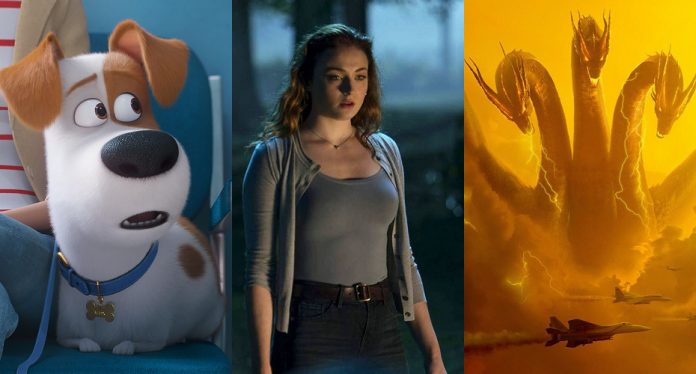Pets 2, X-Men: Dark Phoenix, Godzilla II: King of the Monsters X Men Dark Phoenix Box Office
