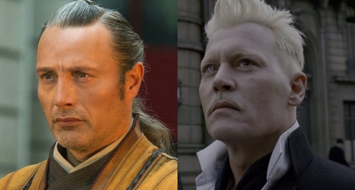 Mads Mikkelsen, Johnny Depp Phantastische Tierwesen 3 Mads Mikkelsen