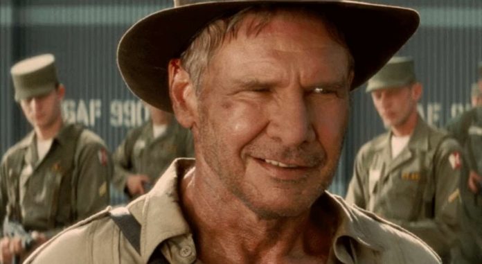 Harrison Ford in Indiana Jones 5 Dreharbeiten