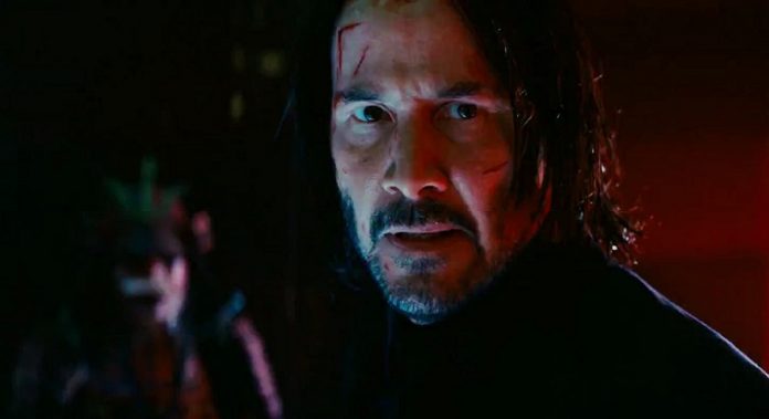Keanu Reeves in John Wick 4 Drehbeginn