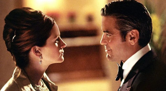 Julia Roberts und George Clooney in Julia Roberts George Clooney Romcom