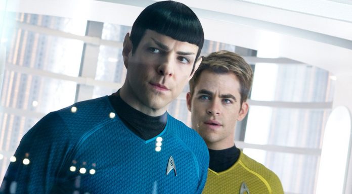 Zachary Quinto und Chris Pine in Star Trek Kino Film