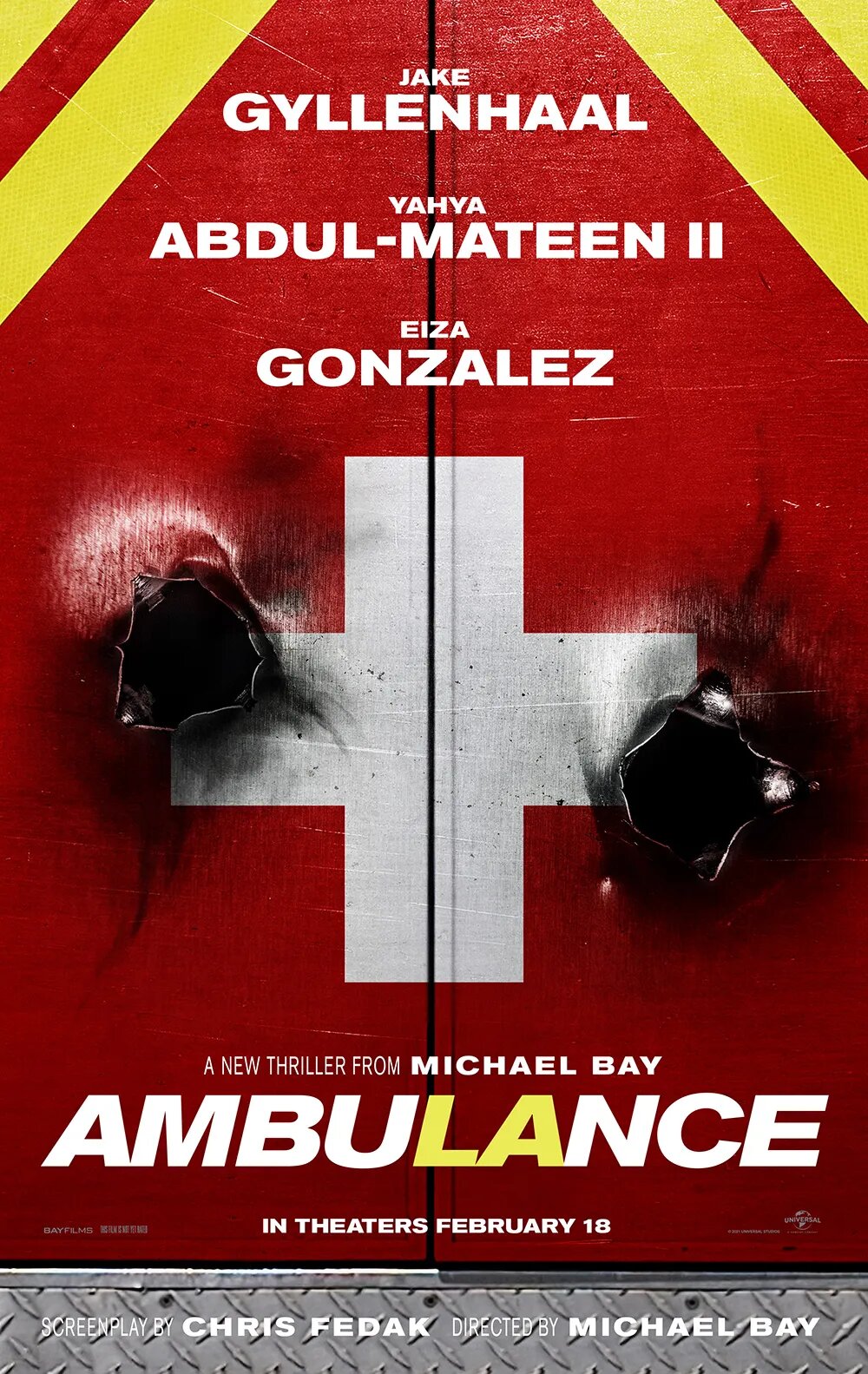 Ambulance Michael Bay Poster