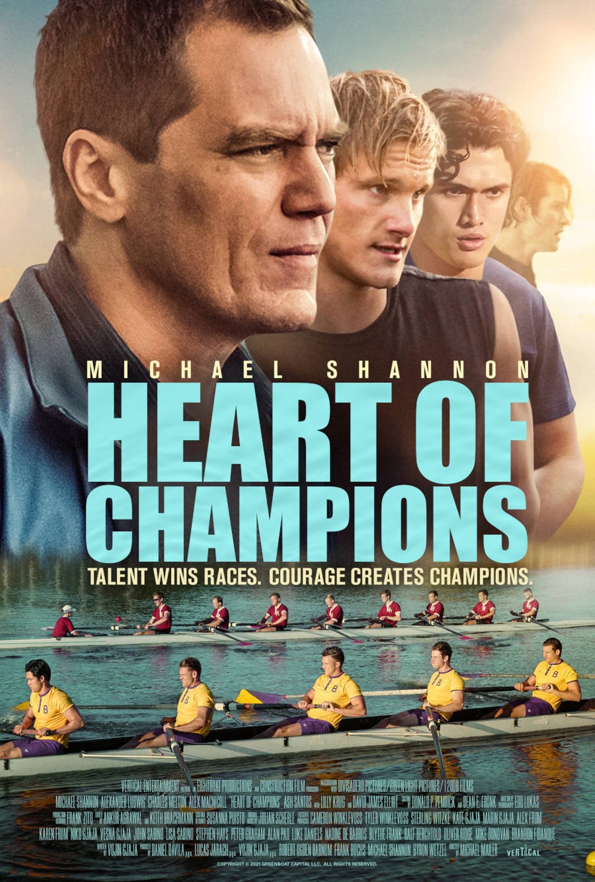 "Heart of Champions" Poster Heart of Champions Trailer & Poster