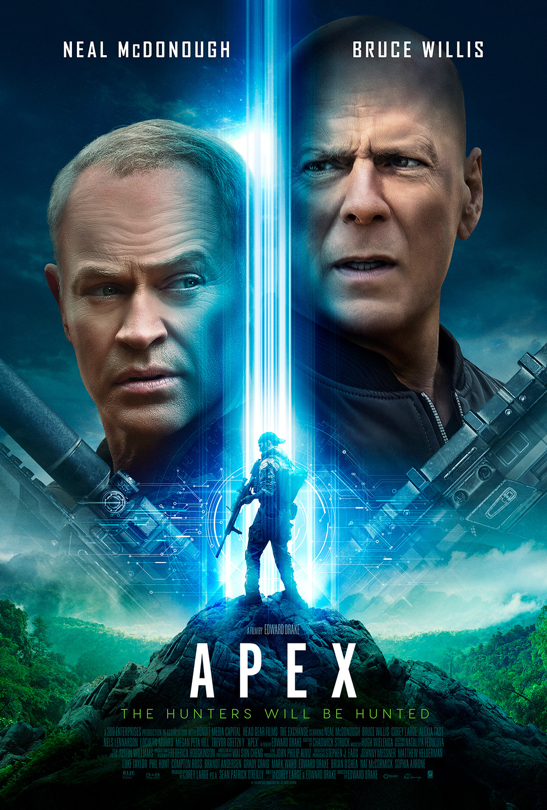 Apex Bruce Willis Poster