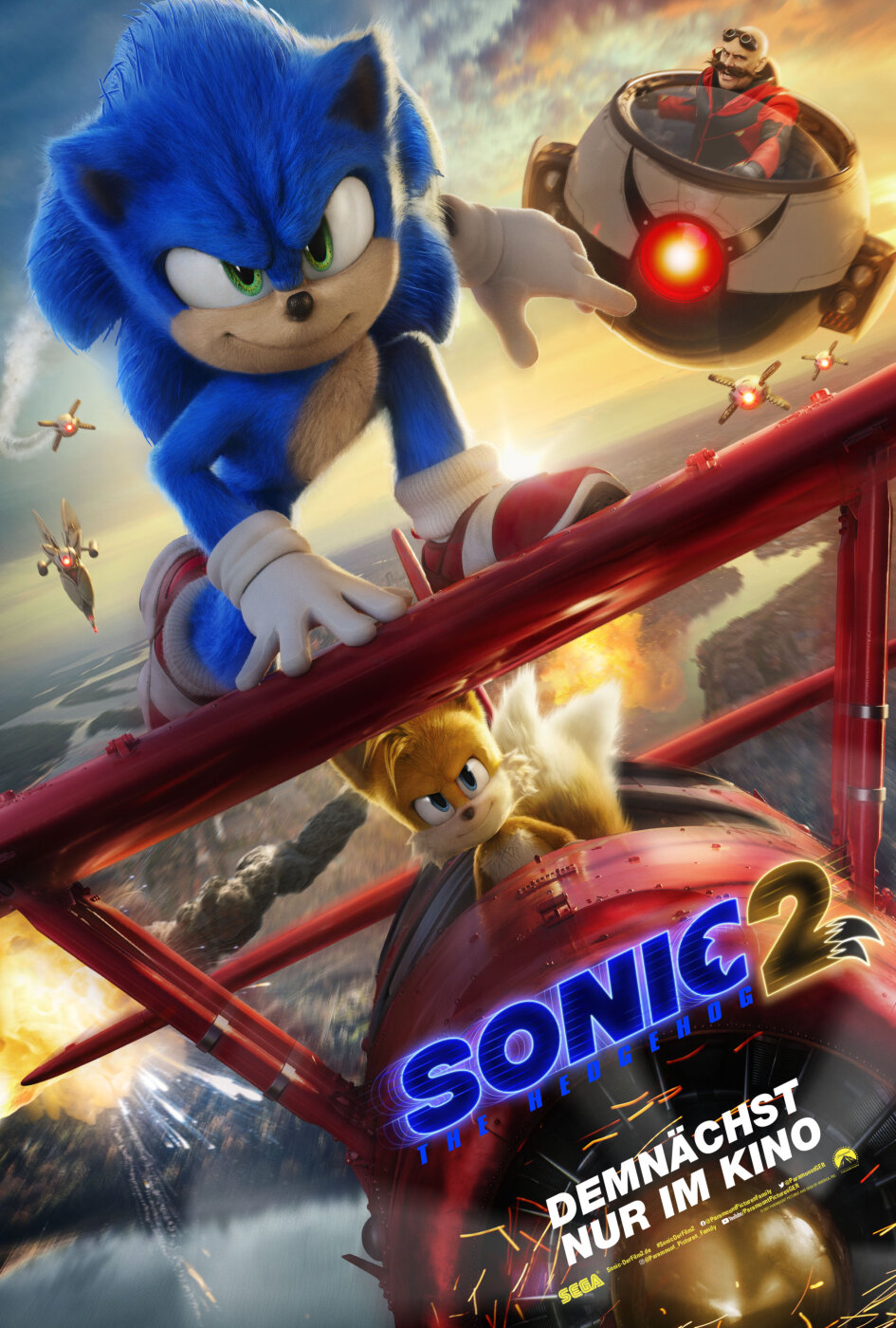 Sonic the Hedgehog 2 Trailer & Poster
