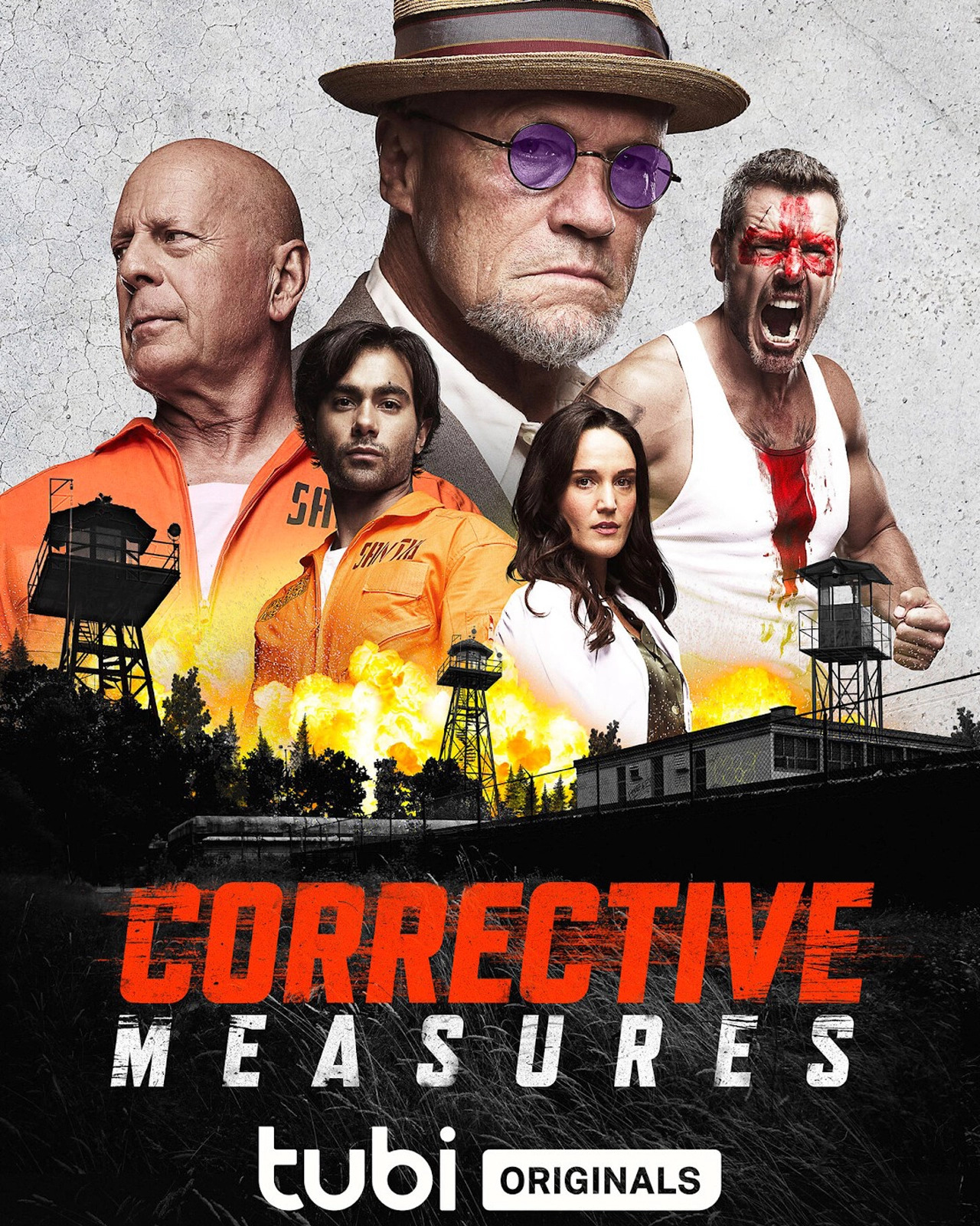 Corrective Measures Bruce Willis Trailer & Poster