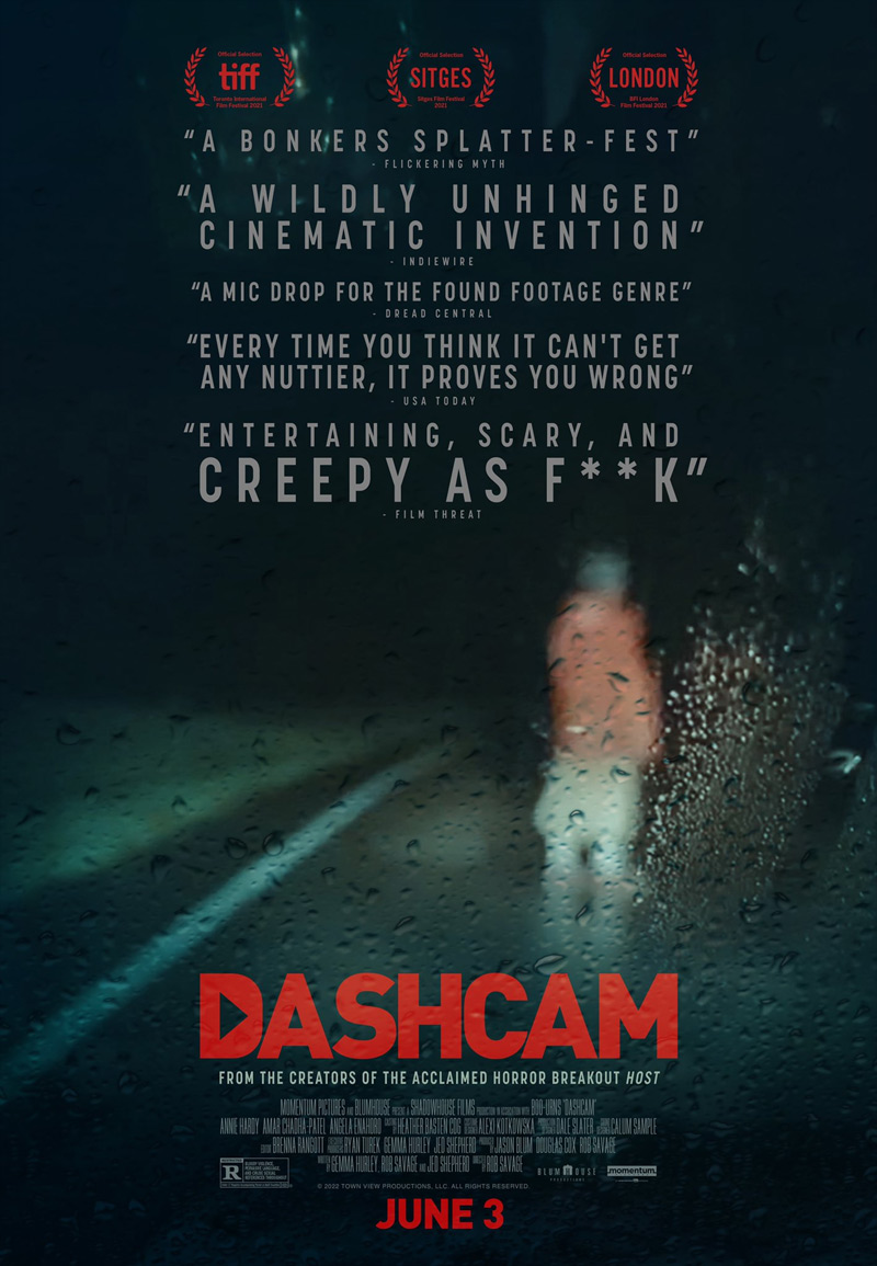 "Dashcam" Poster Dashcam Trailer & Poster