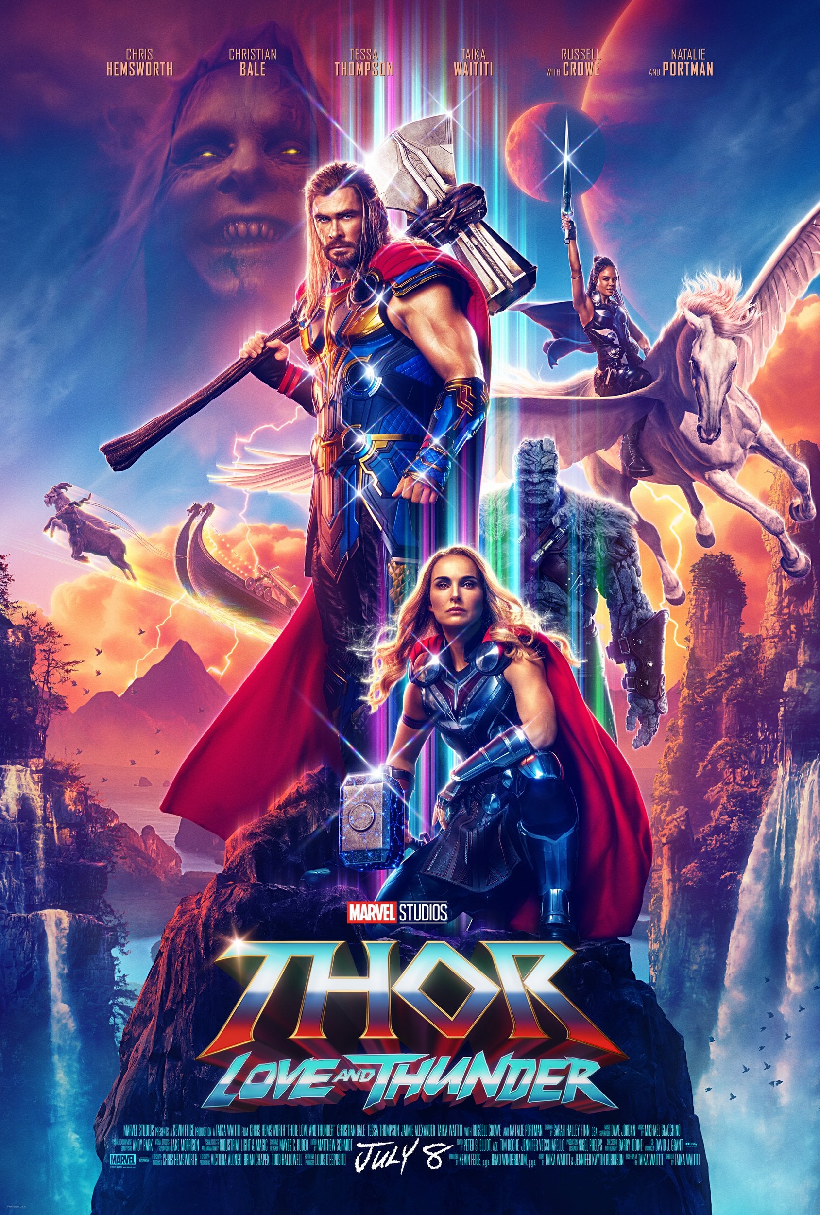 Thor Love and Thunder Trailer & Poster