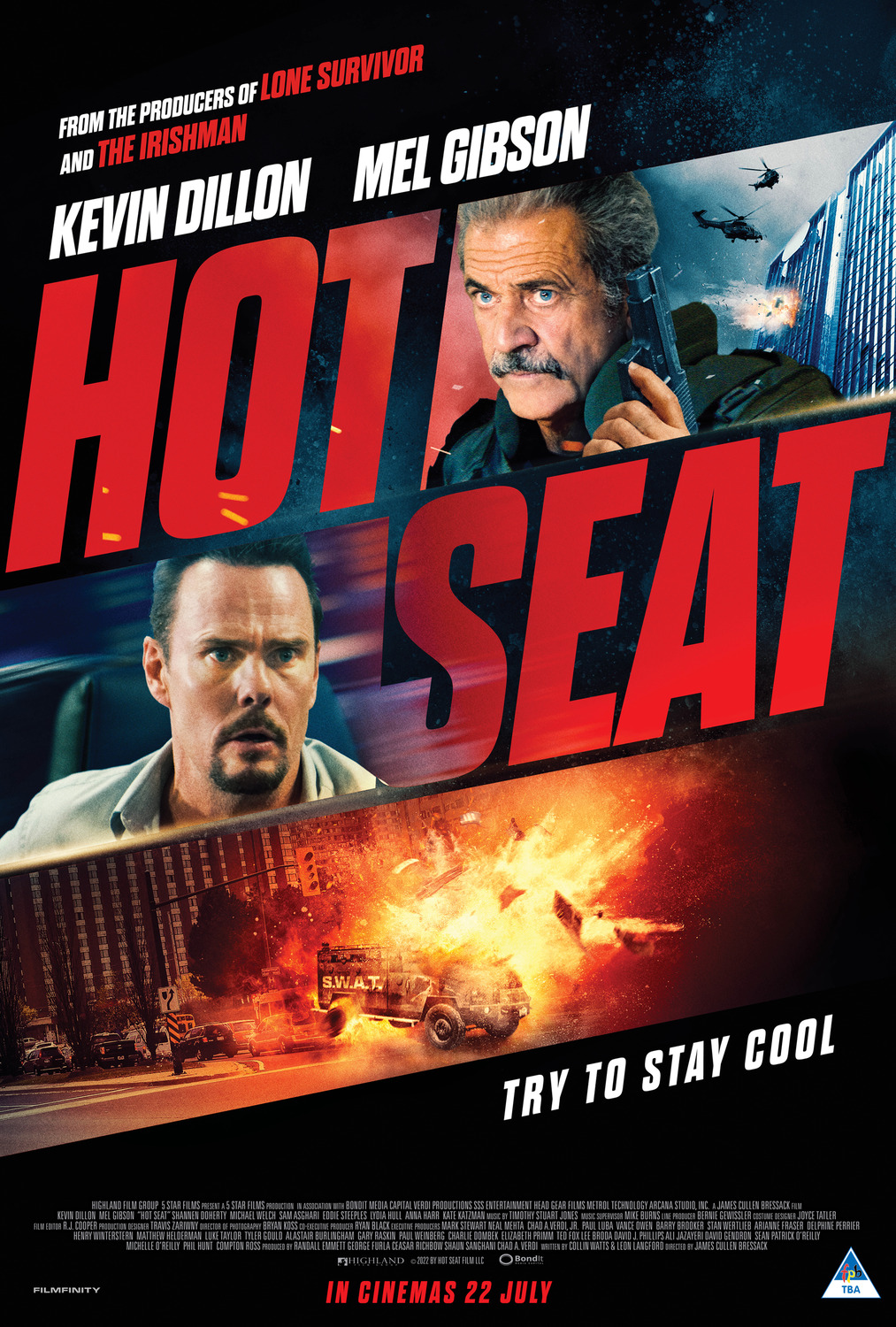 Hot Seat Mel Gibson Poster