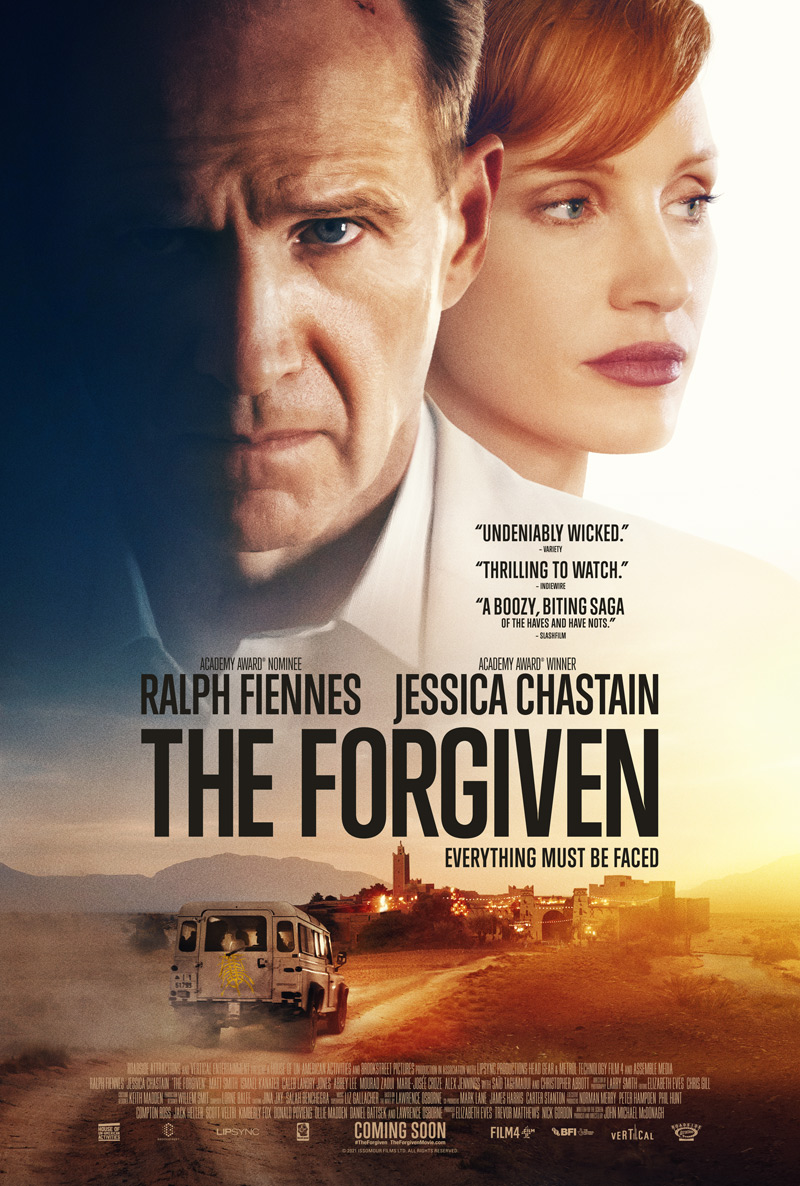 The Forgiven Jessica Chastain Poster