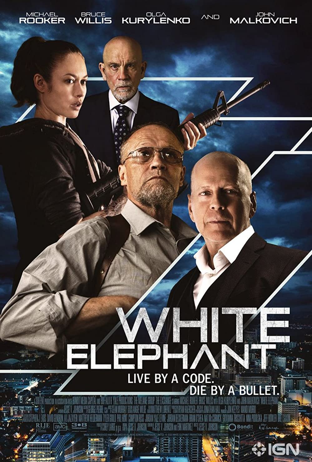 White Elephant Bruce Willis Poster