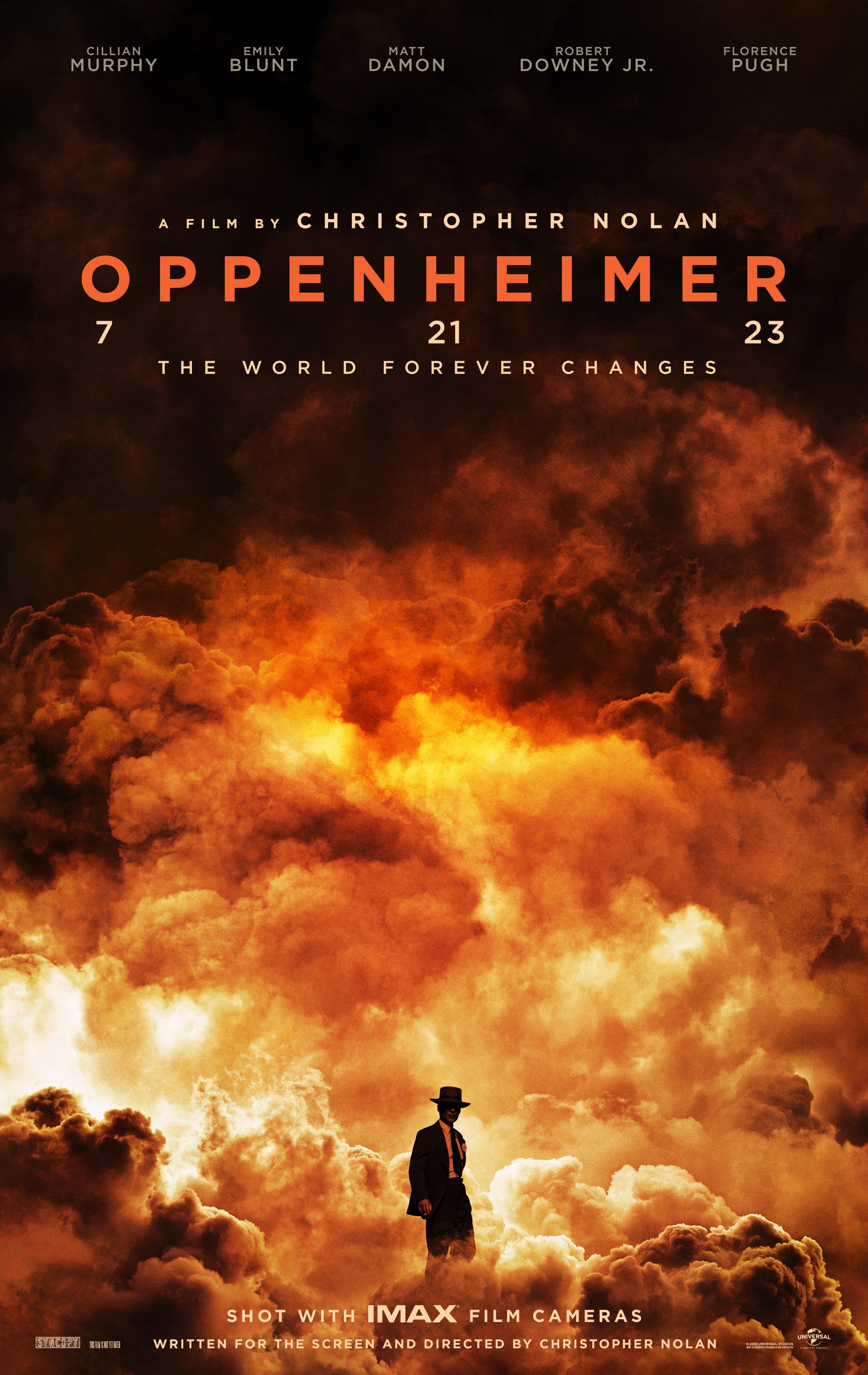 Oppenheimer Christopher Nolan Poster