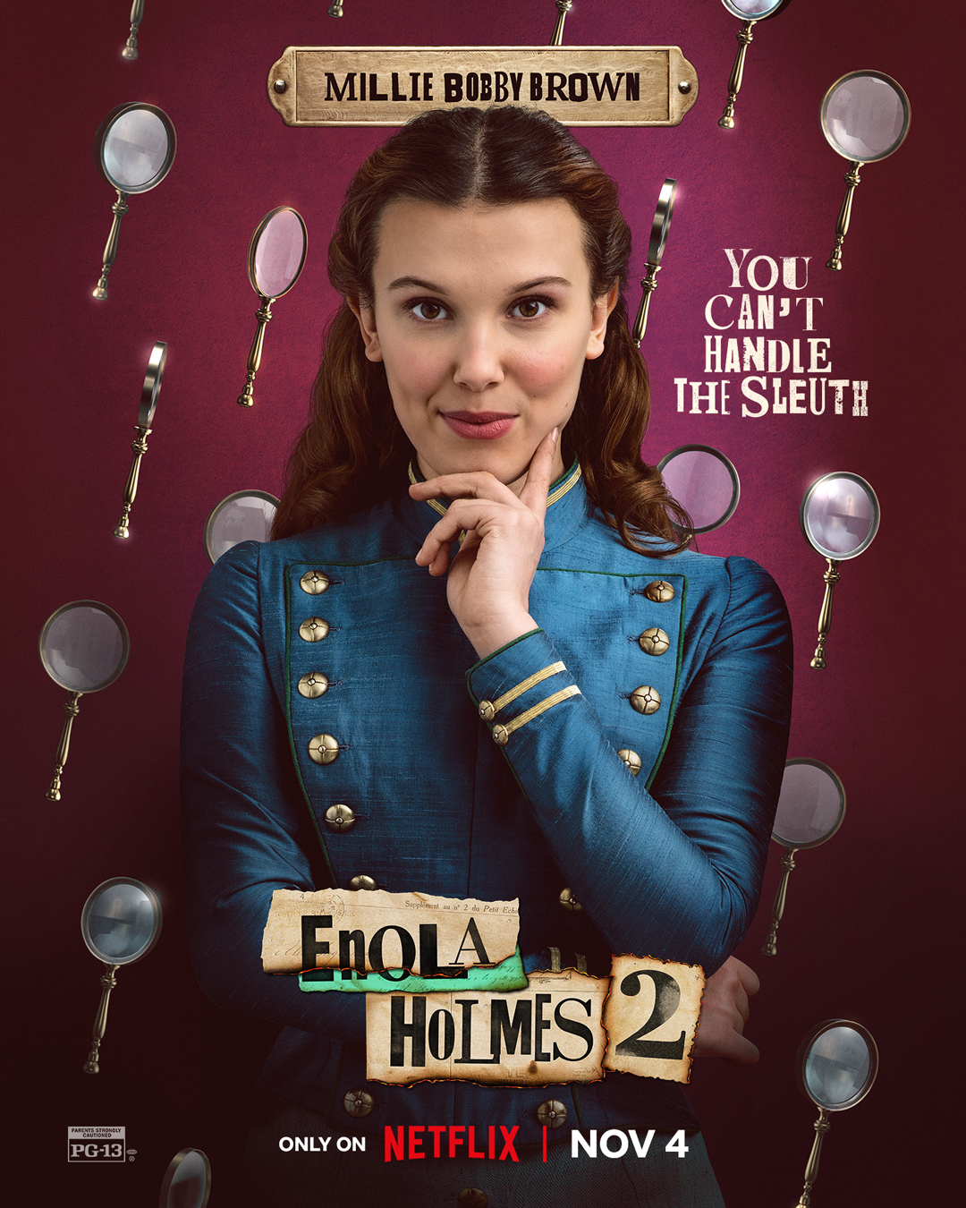 Enola Holmes 2 Trailer Netflix Poster 1