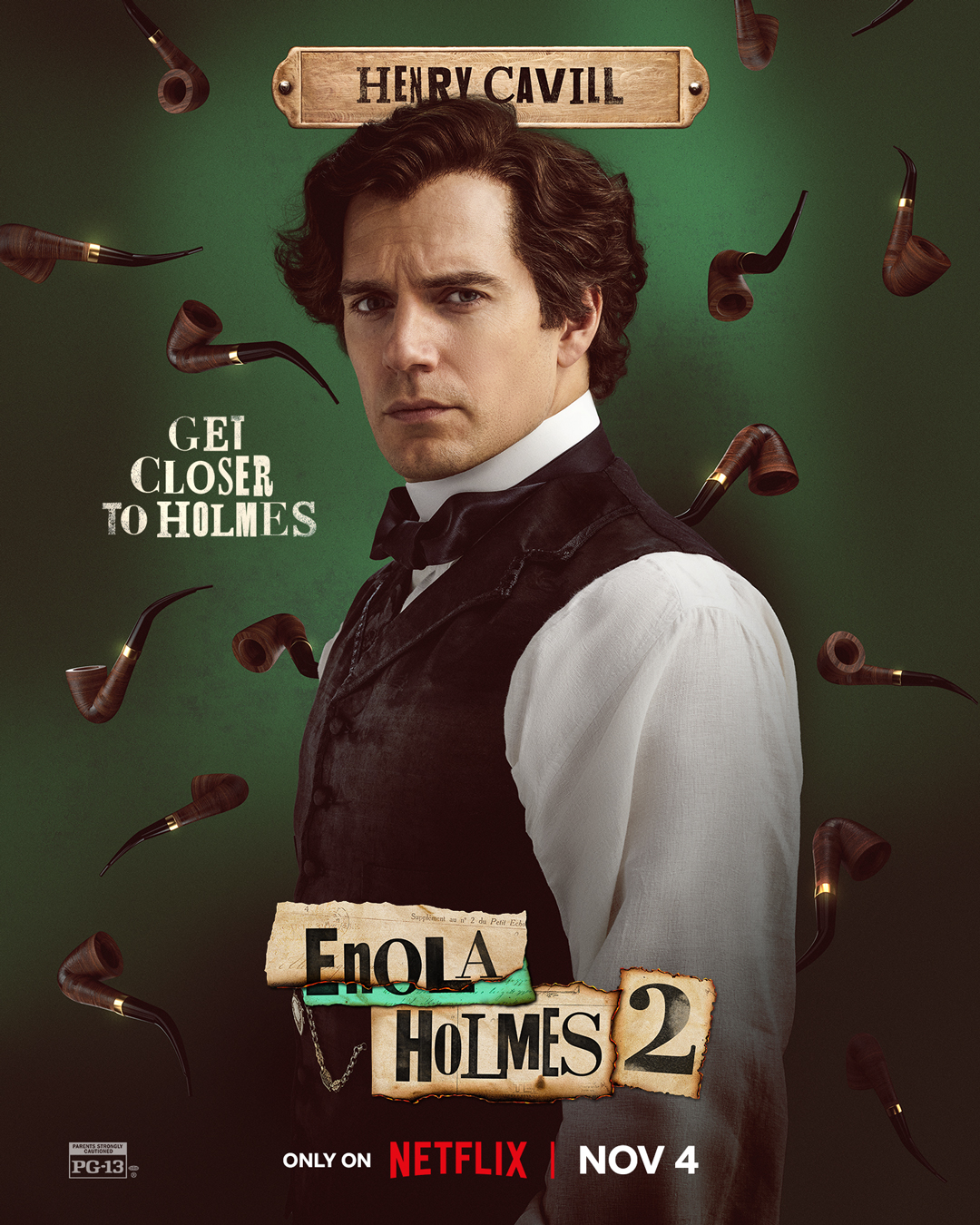 Enola Holmes 2 Trailer Netflix Poster 3
