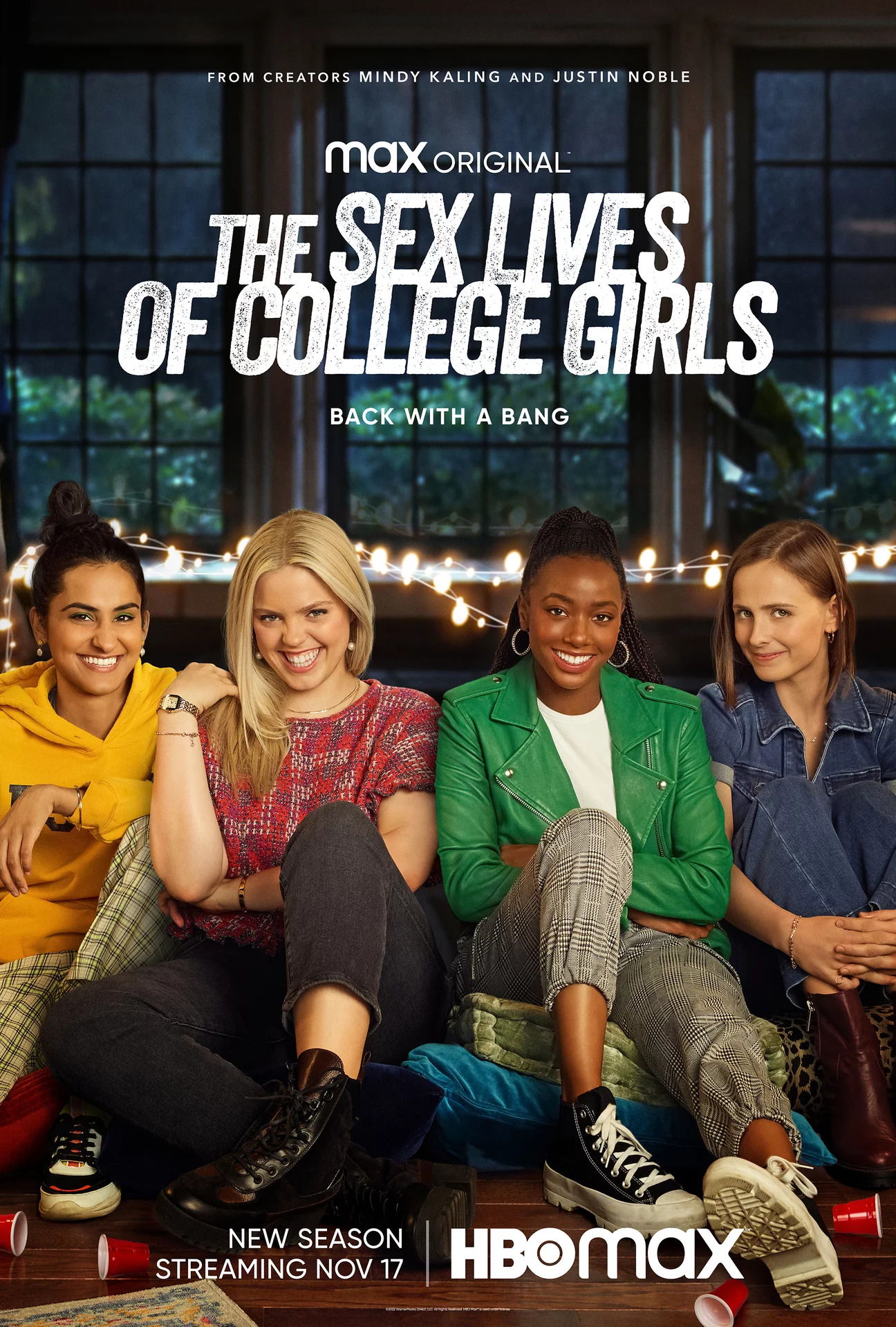 The Sex Lives of College Girls Staffel 2 Start & Poster