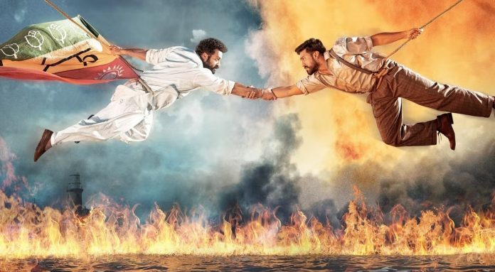 N. T. Rama Rao Jr. und Ram Charan in RRR 2