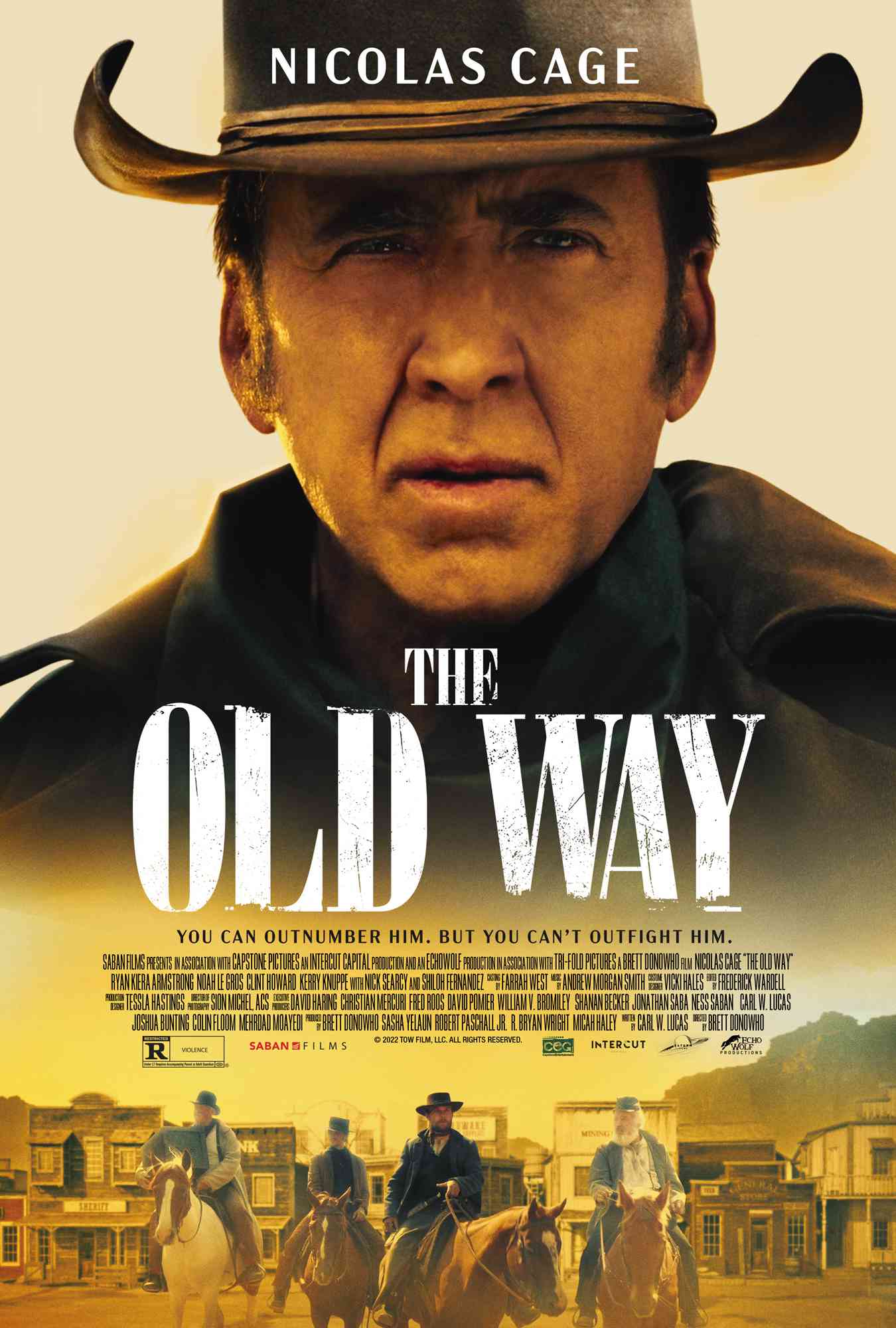 The Old Way Nicolas Cage Poster