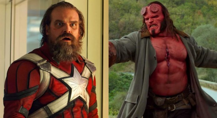 David Harbour in David Harbour Hellboy Flop