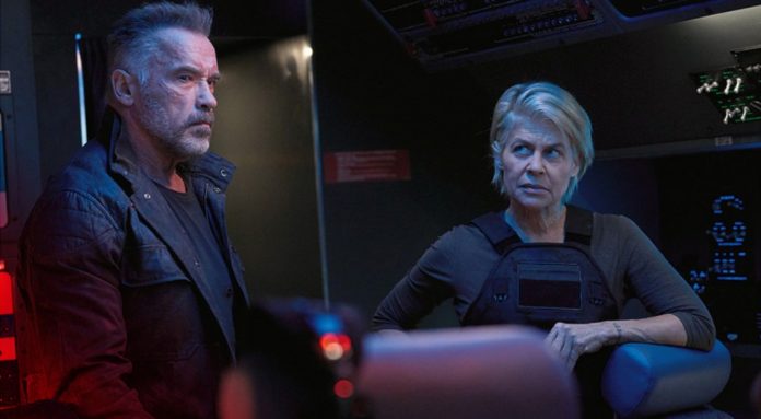 Arnold Schwarzenegger und Linda Hamilton in Terminator Dark Fate Linda Hamilton