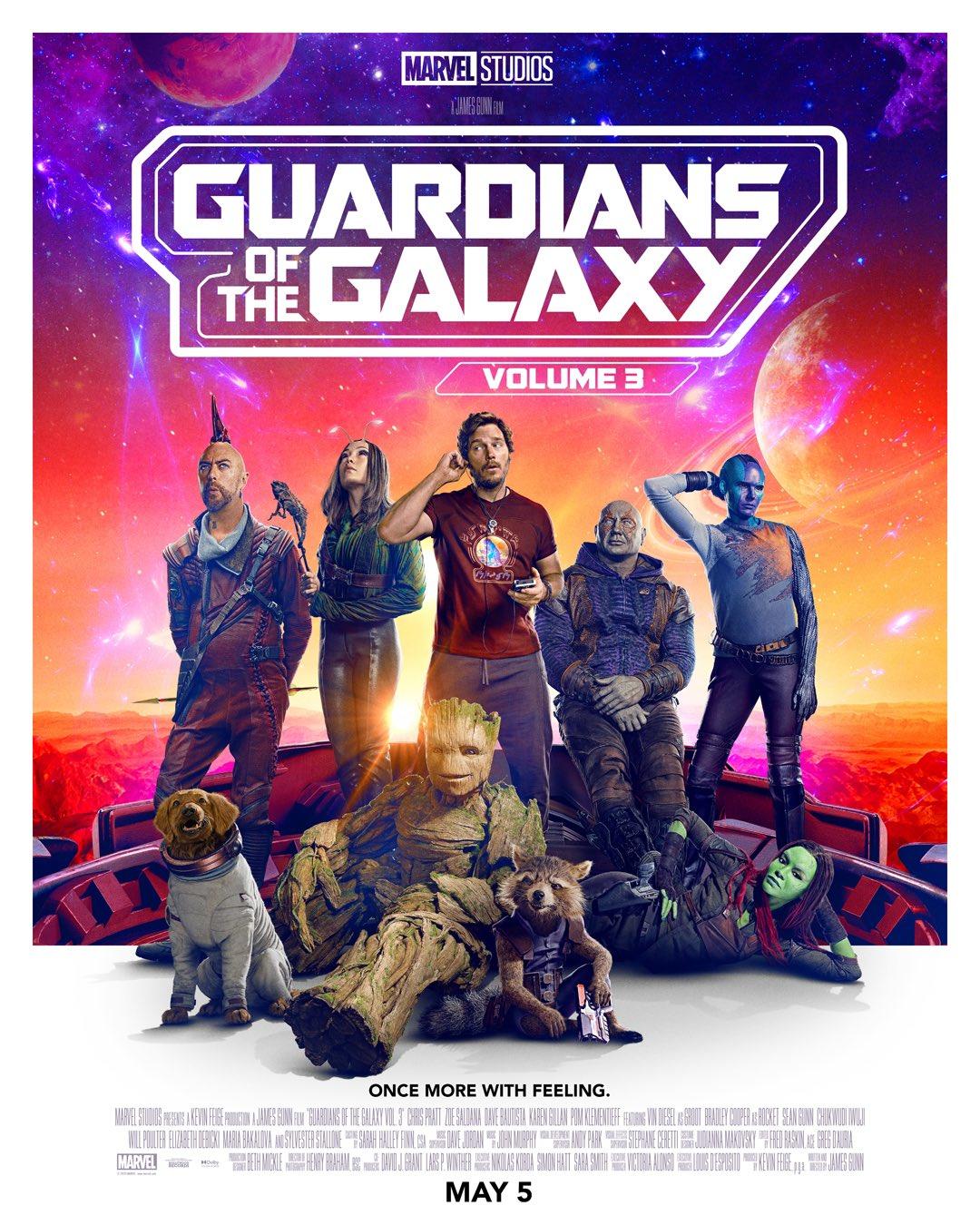 Guardians of the Galaxy Vol 3 Trailer & Poster