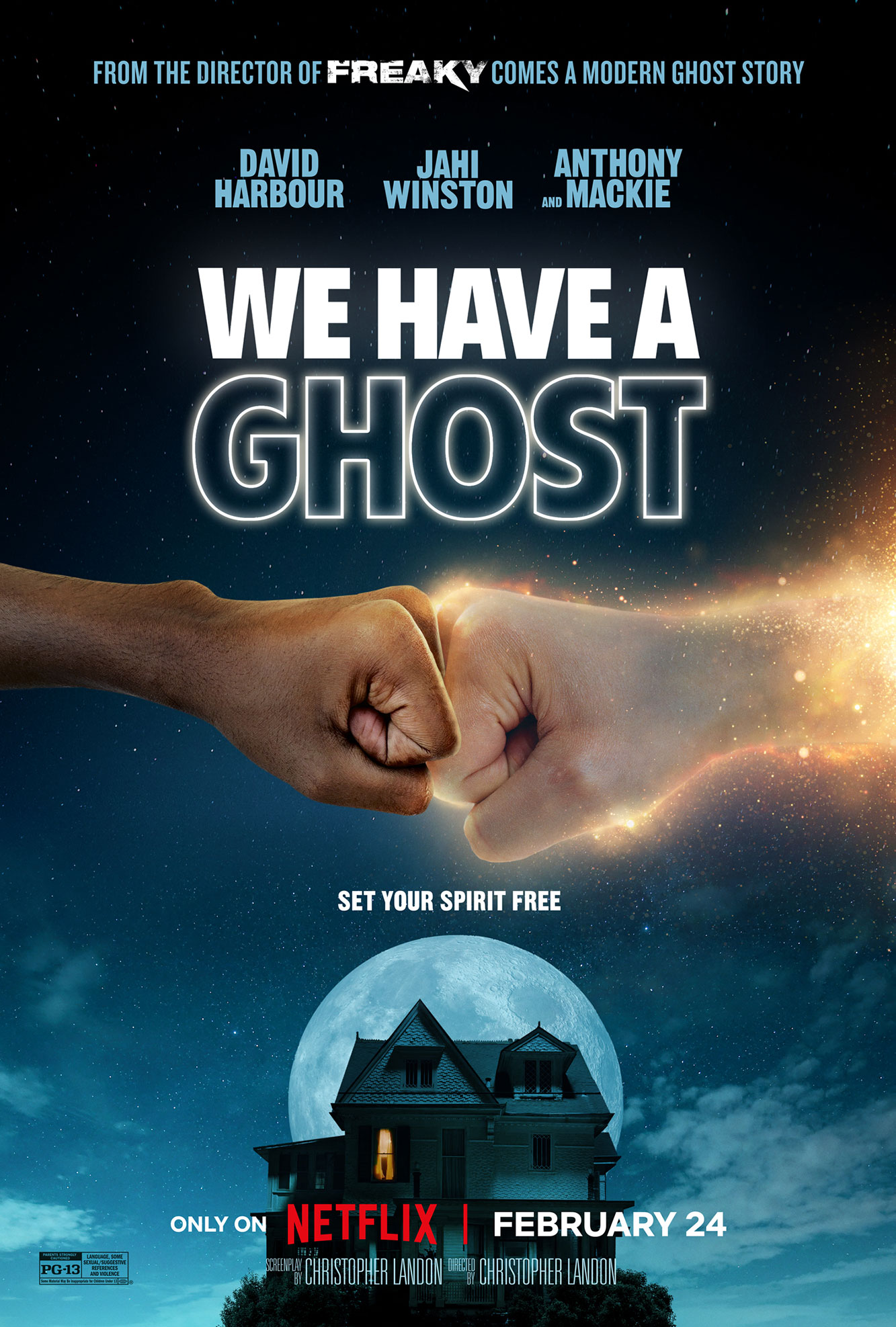We Have a Ghost Netfix Poster