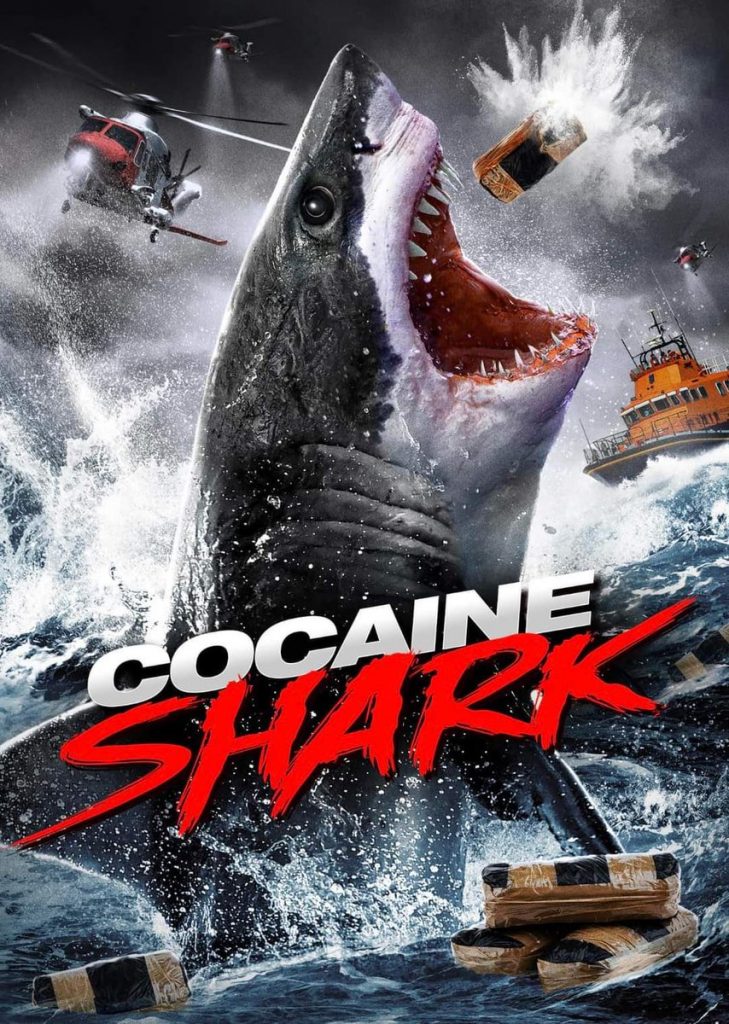 Cocaine Shark Poster