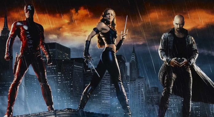 Ben Affleck, Jennifer Garner und Colin Farrell in Daredevil Film 2003
